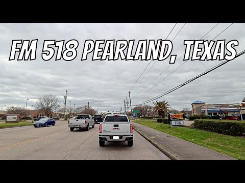 FM 518! Drive with me through Pearland, Texas!